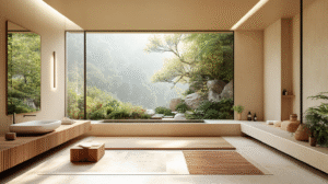 japandi bathroom