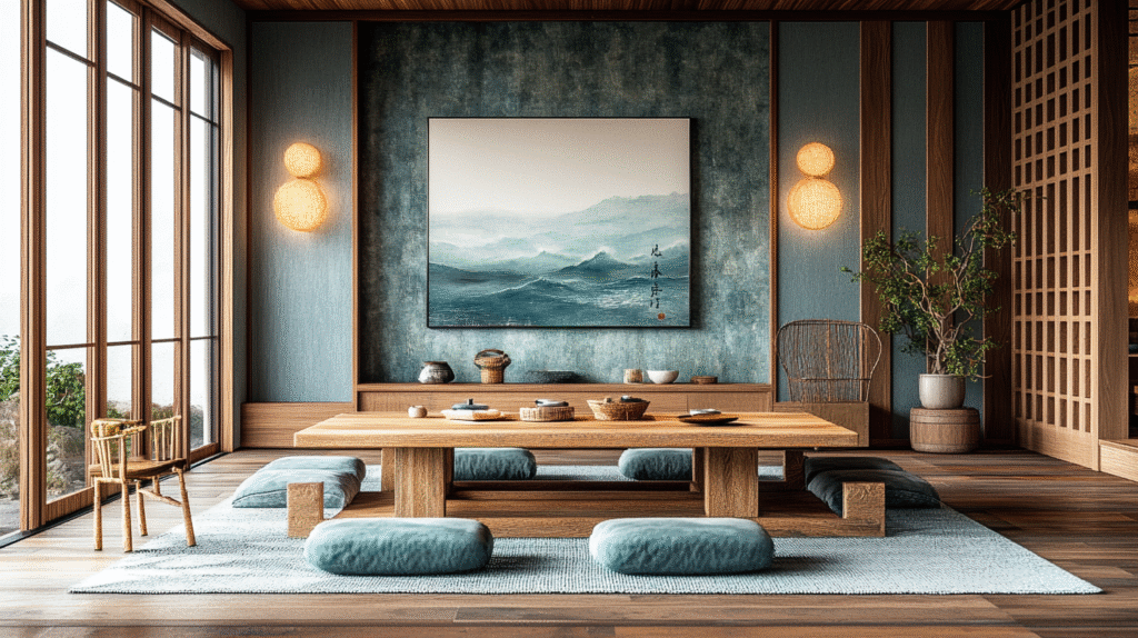 japandi dining room