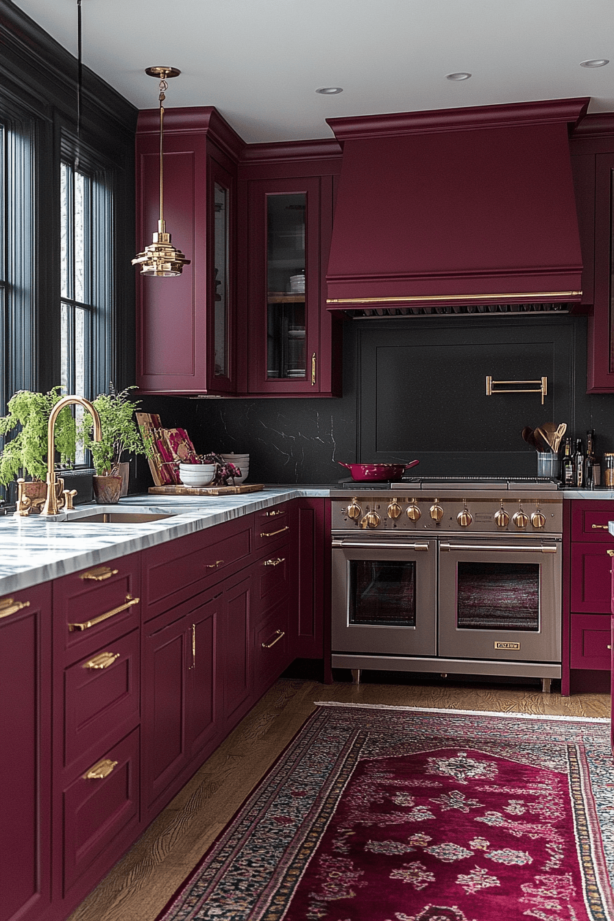 high gloss kitchen cabinets