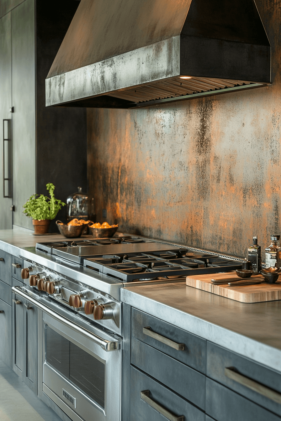 pewter green kitchen cabinets