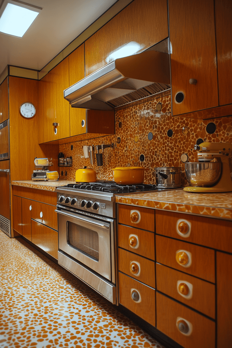 vintage kitchen cabinets