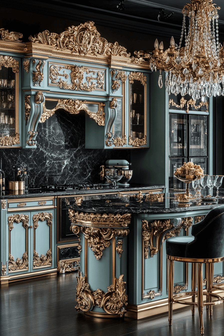 clary sage kitchen cabinets