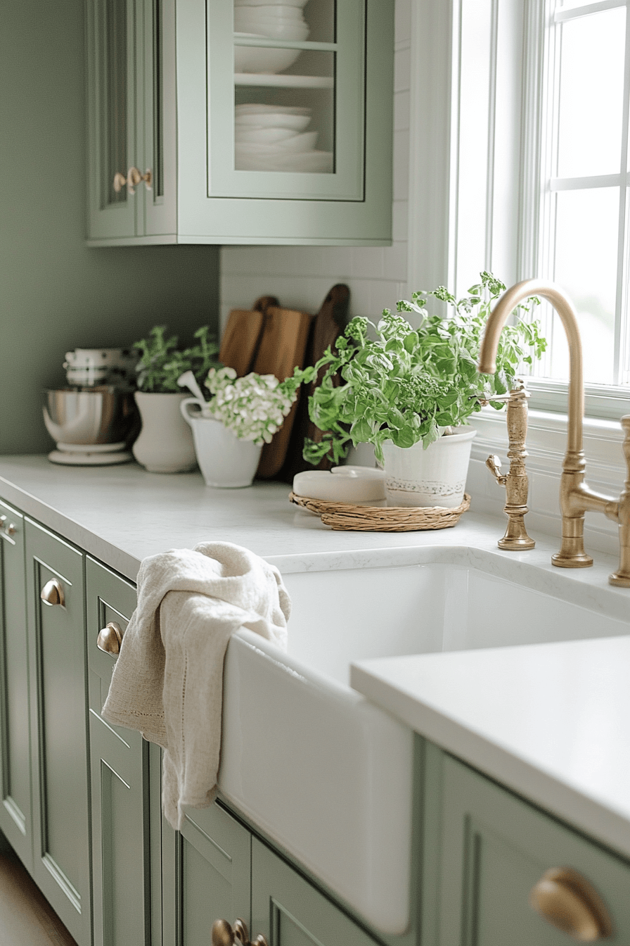 vintage kitchen cabinets