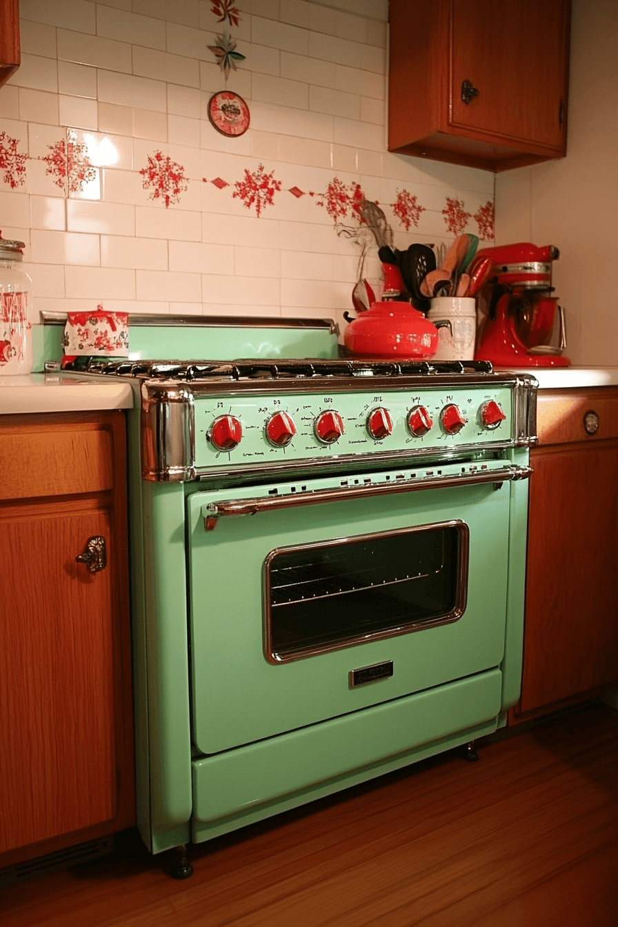vintage kitchen cabinets