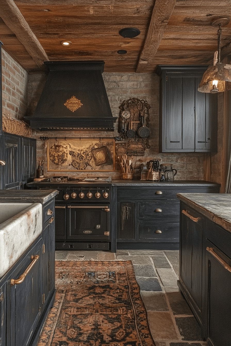 vintage kitchen cabinets