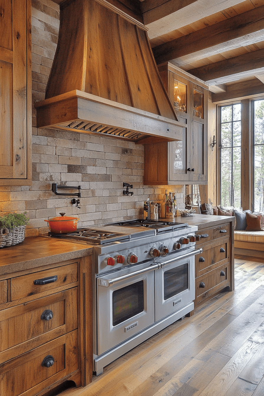 light brown cabinets kitchen