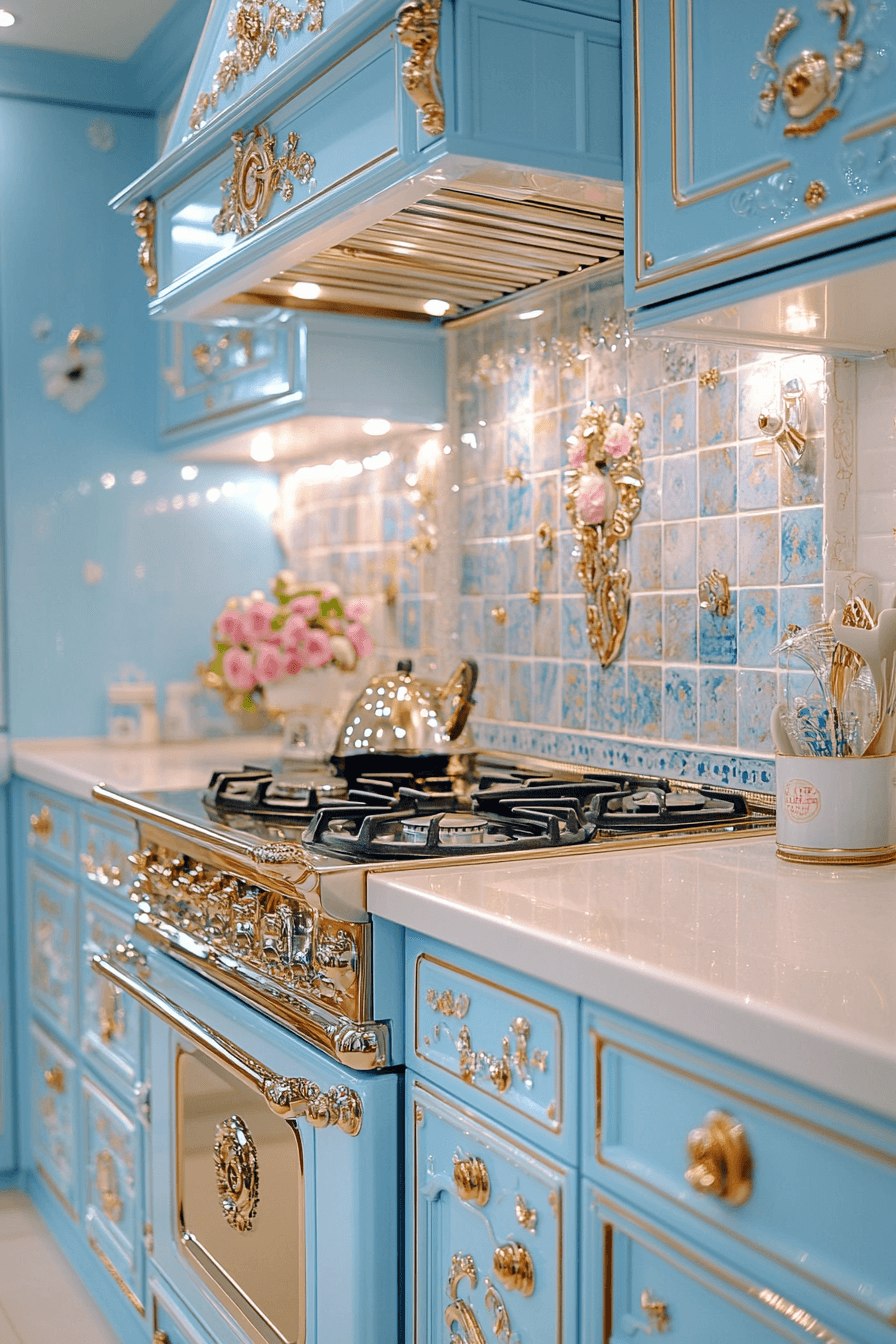 vintage kitchen cabinets
