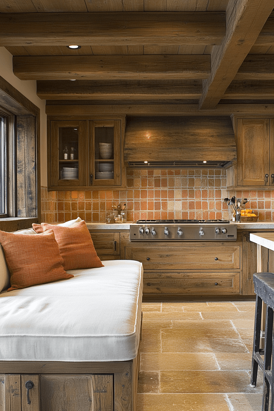 light brown cabinets kitchen