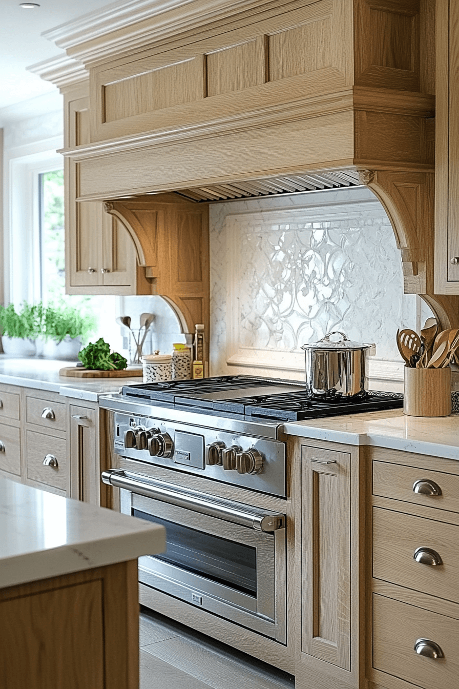 27+ Pale Oak Kitchen Cabinets Inspiration for a Fresh Kitchen Makeover pale oak kitchen cabinets