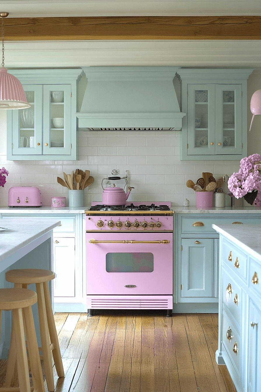 28+ Grandmacore Kitchen Designs for a Warm and Timeless Cooking Space grandmacore kitchen