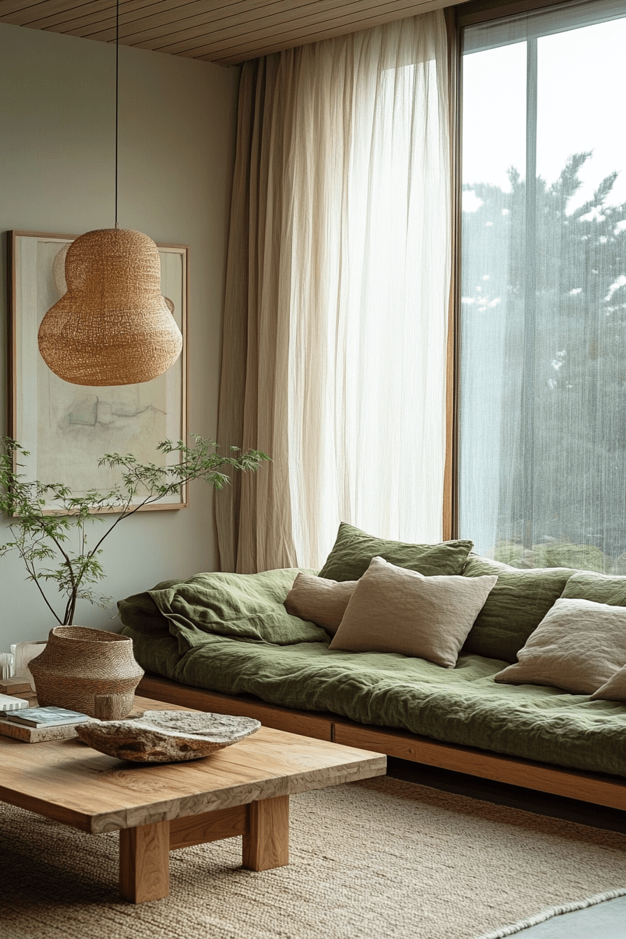 olive green couch living room ideas