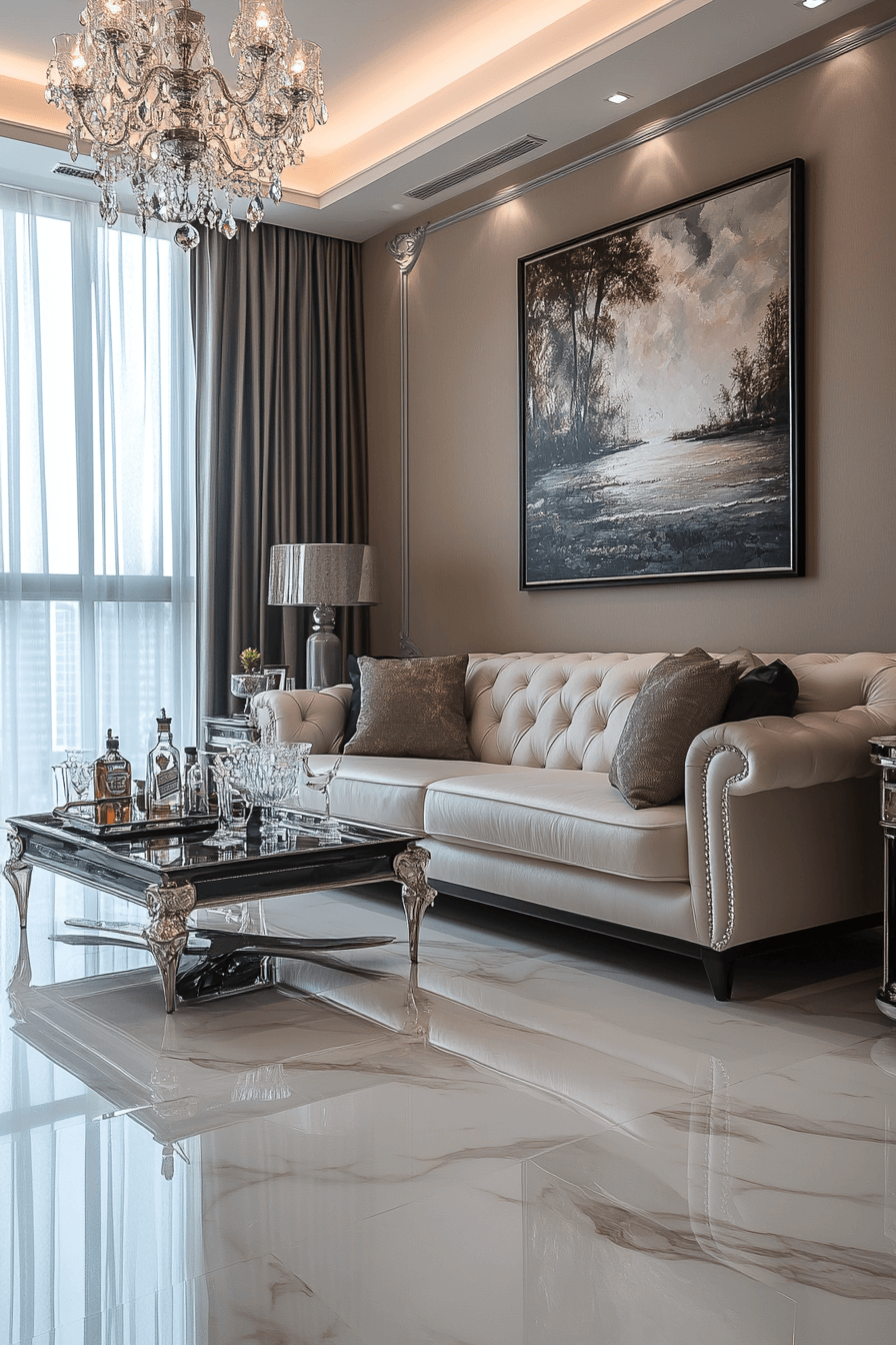 cream couch living room