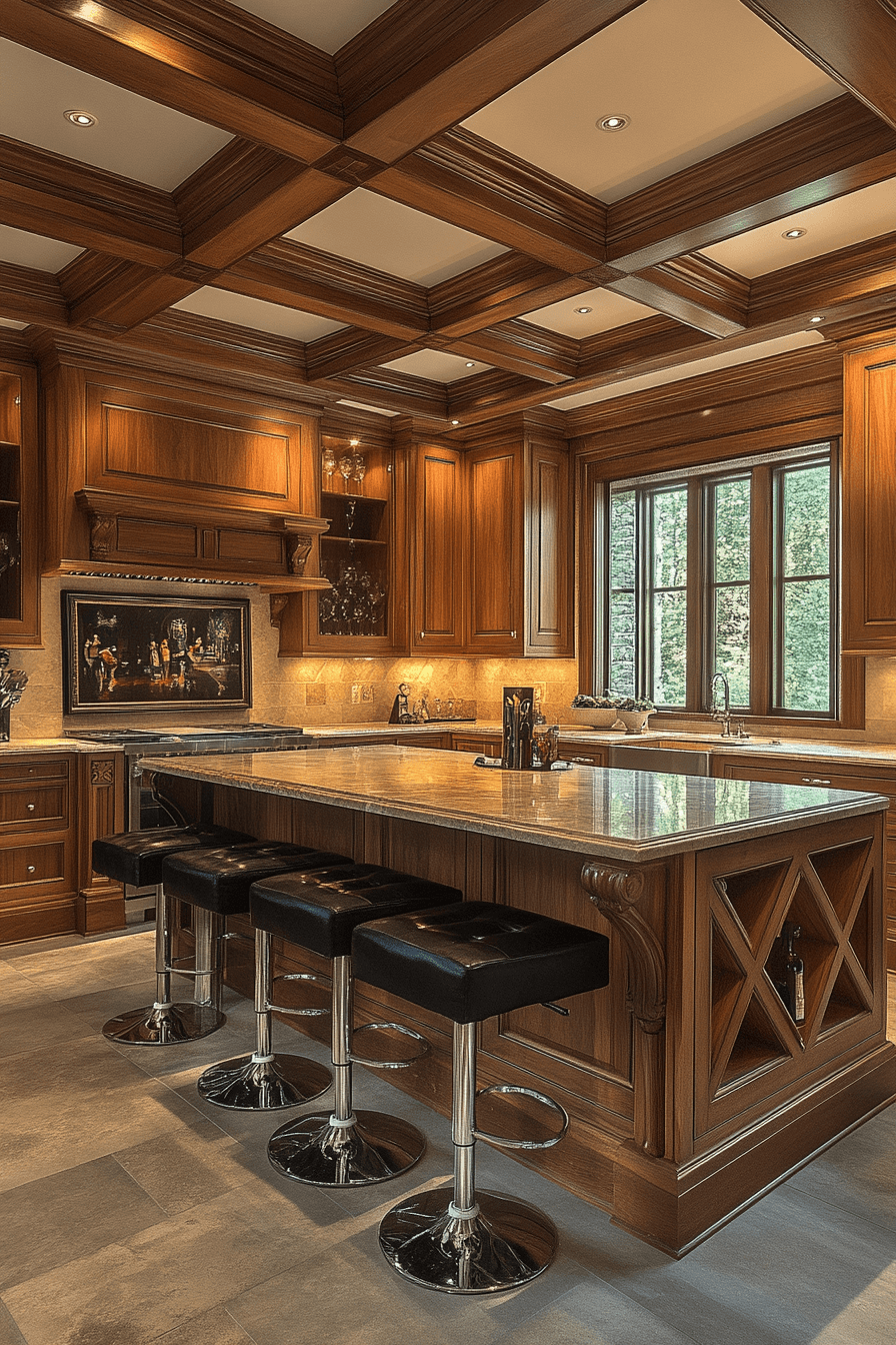 27+ Golden Oak Kitchen Cabinets That Make Every Detail Stand Out golden oak kitchen cabinets