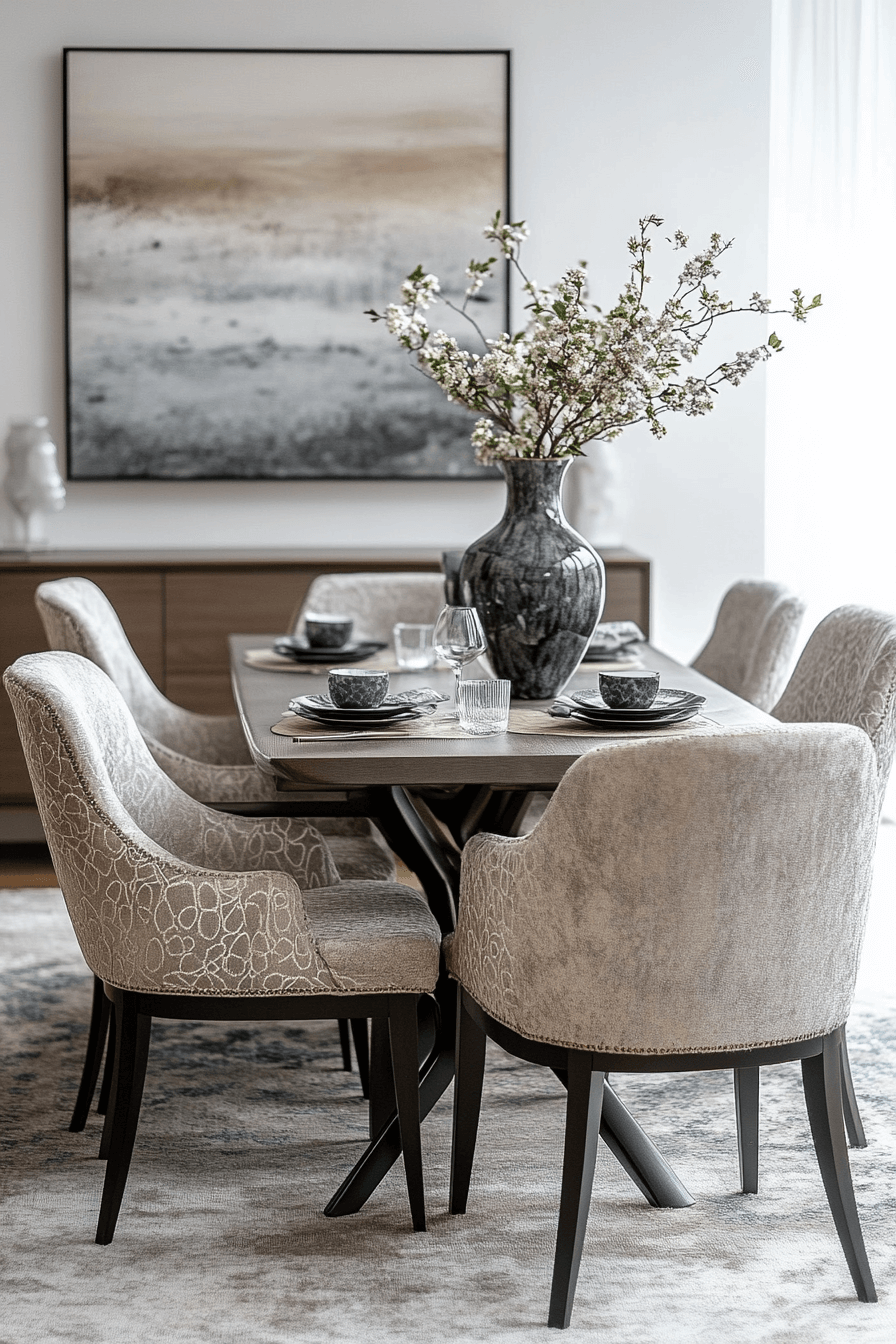 granny chic dining room