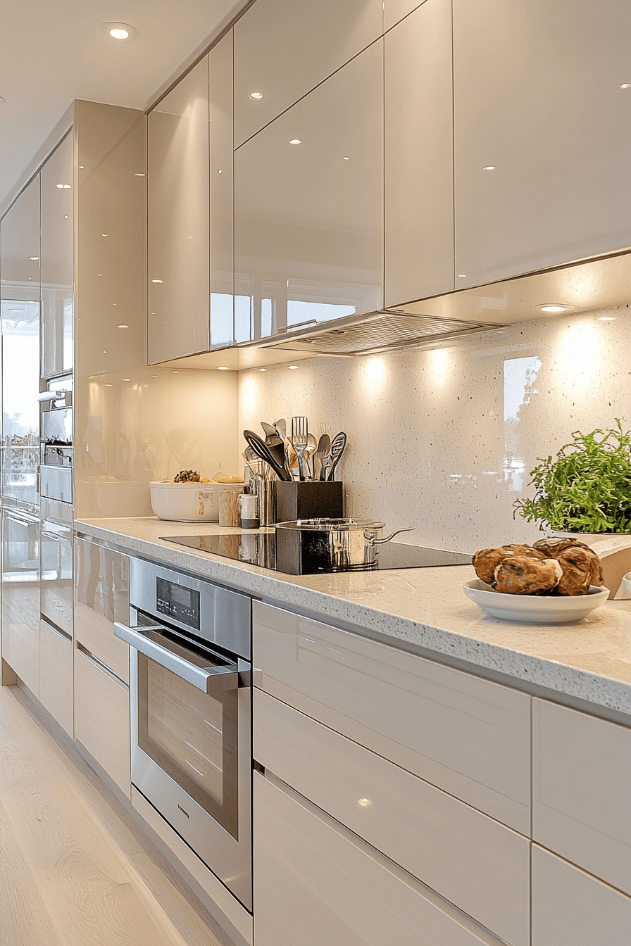 ivory kitchen cabinets