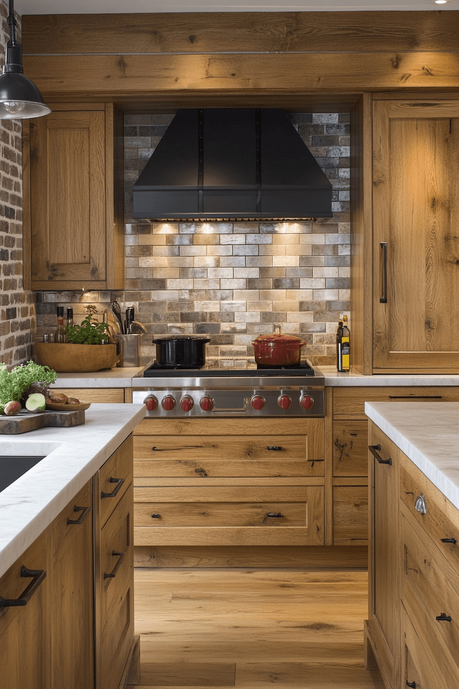 light oak kitchen cabinets