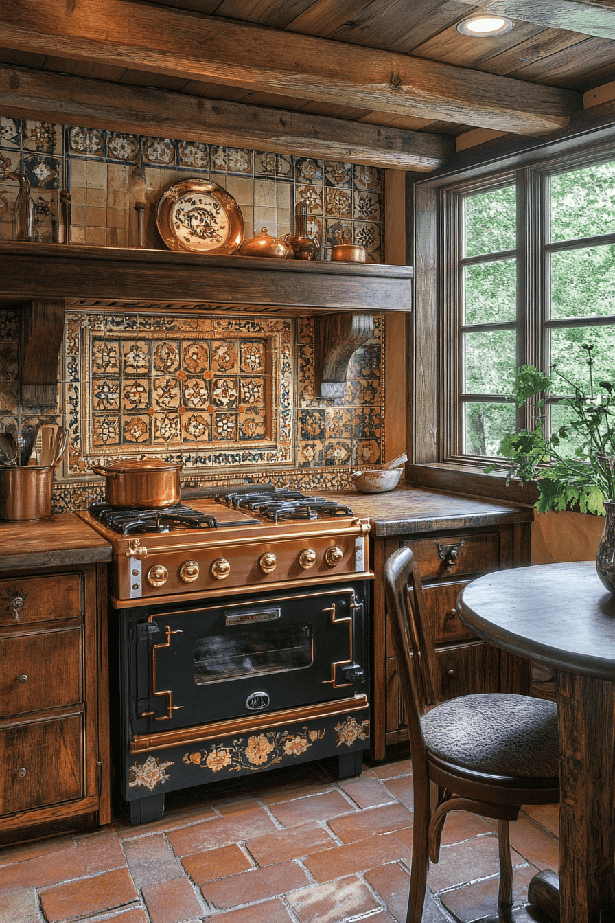 28+ Grandmacore Kitchen Designs for a Warm and Timeless Cooking Space grandmacore kitchen