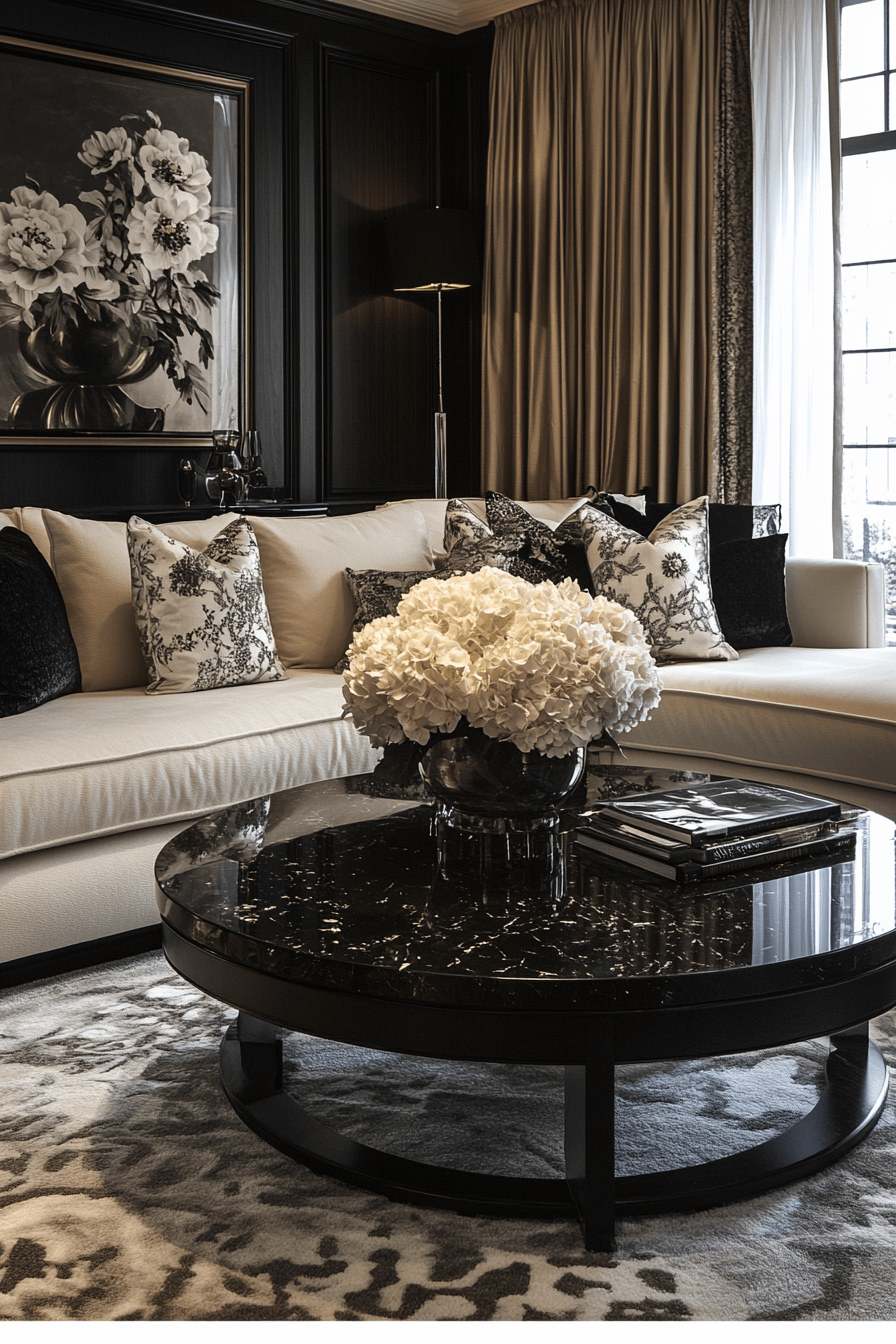 cream couch living room