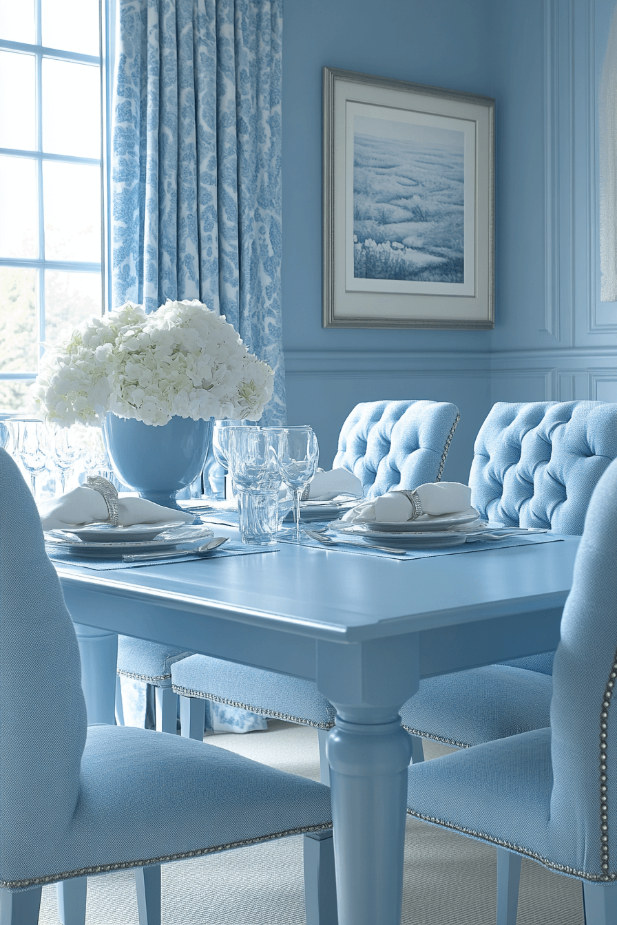 granny chic dining room