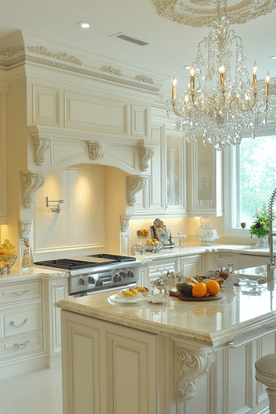 ivory kitchen cabinets
