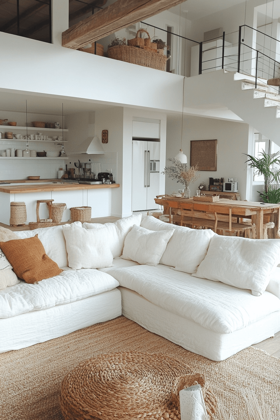 28+ White Couch Living Room Inspiration for a Fresh Yet Classic Vibe white couch living room