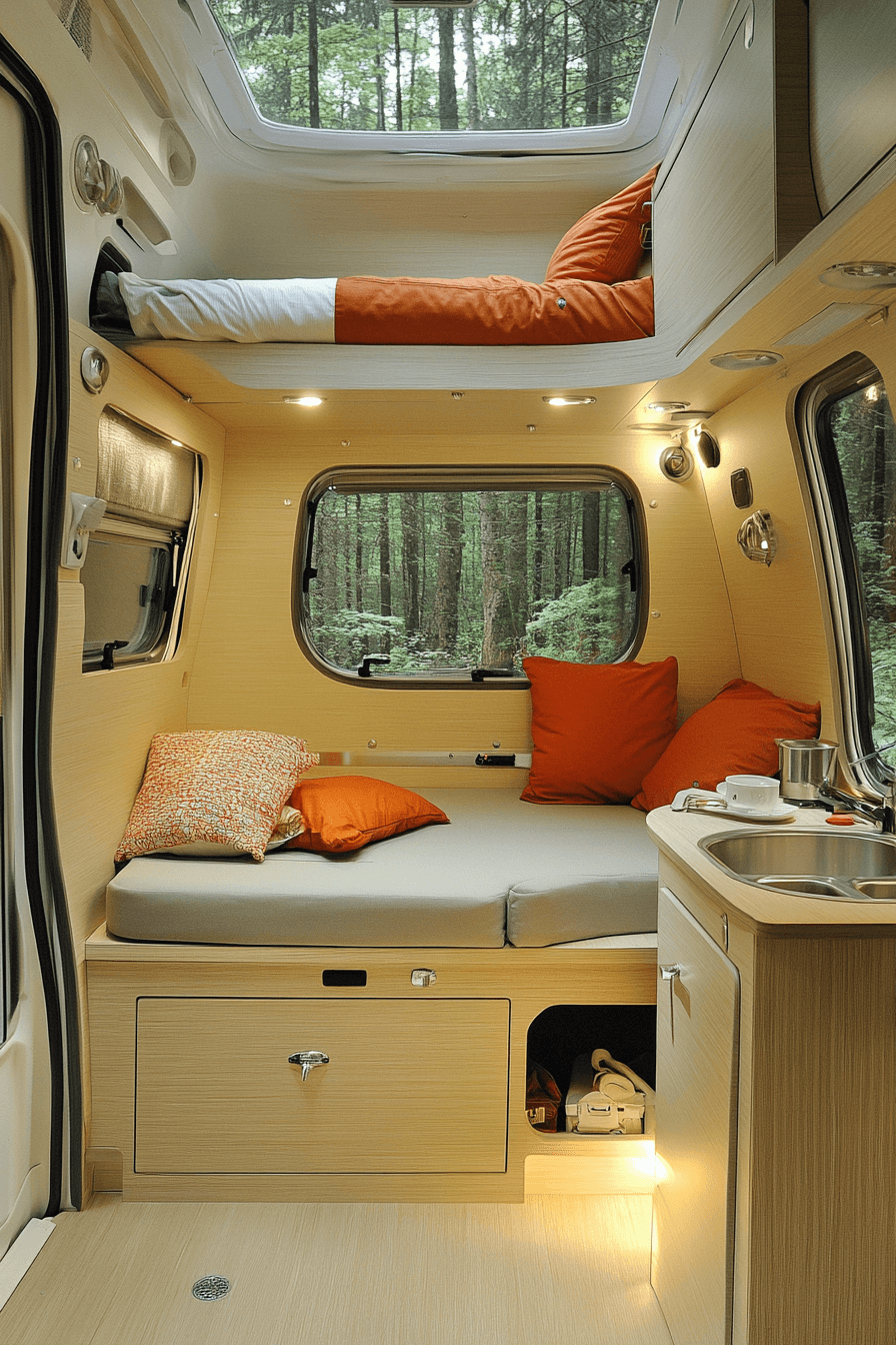25+ Small Camper Interior Ideas That Elevate Everyday Camping Trips small camper interior ideas