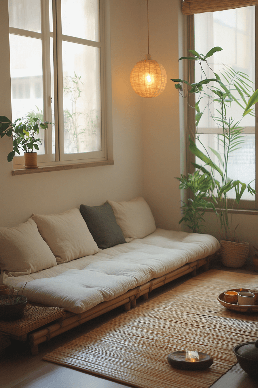 cream couch living room