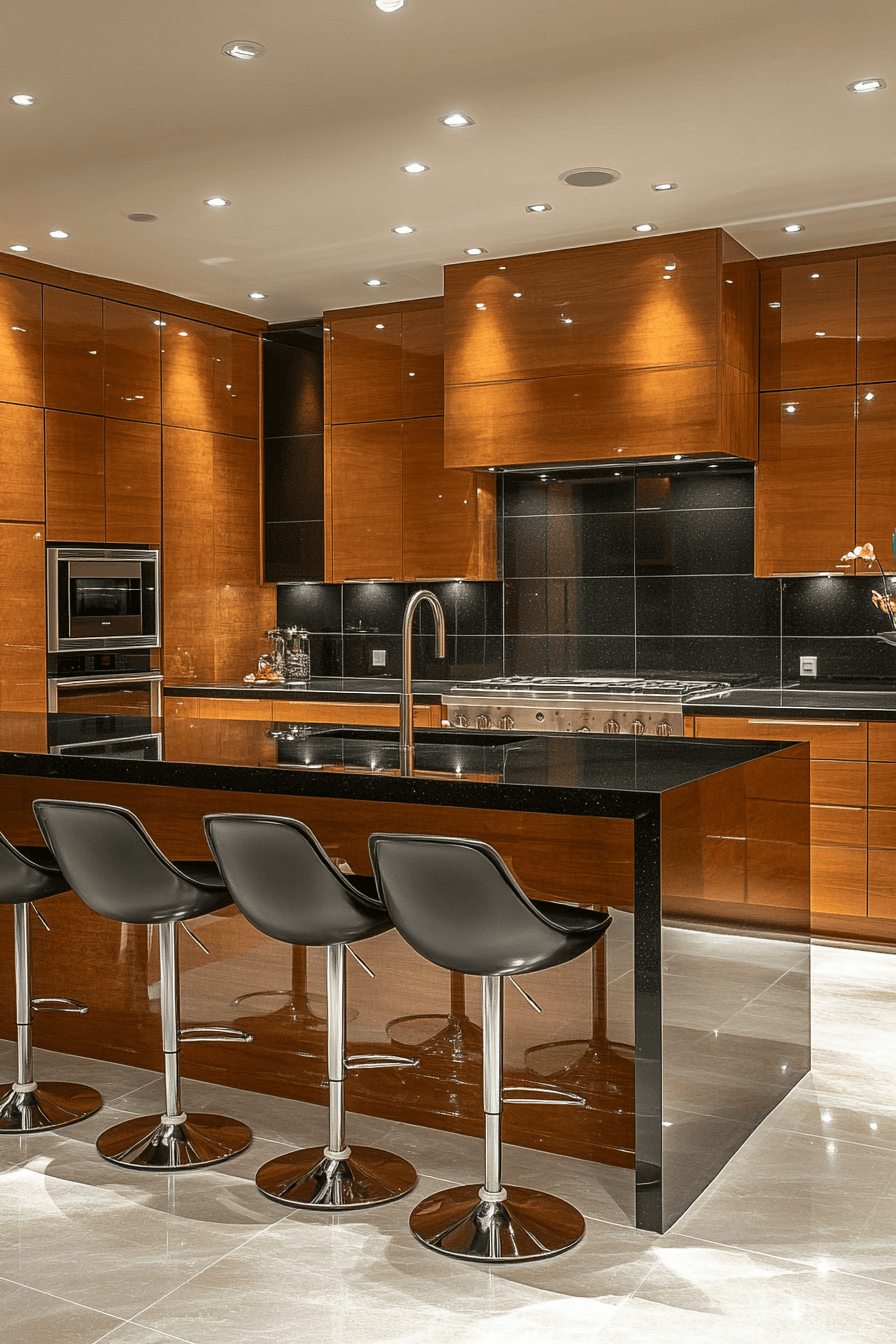 27+ Golden Oak Kitchen Cabinets That Make Every Detail Stand Out golden oak kitchen cabinets