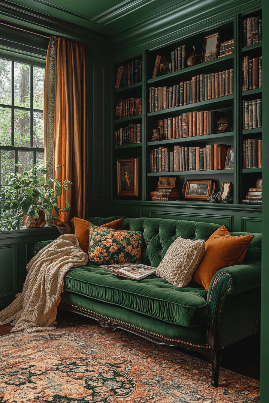 olive green couch living room ideas