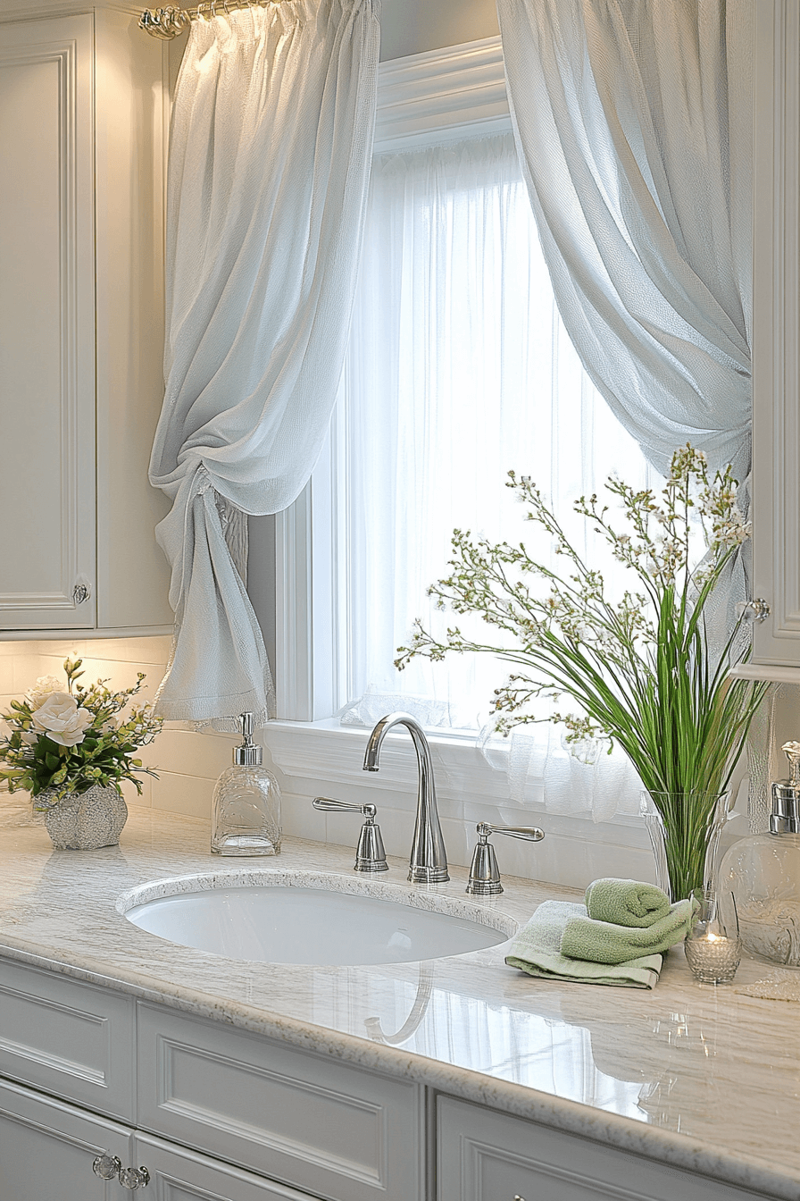 fluted glass kitchen cabinets