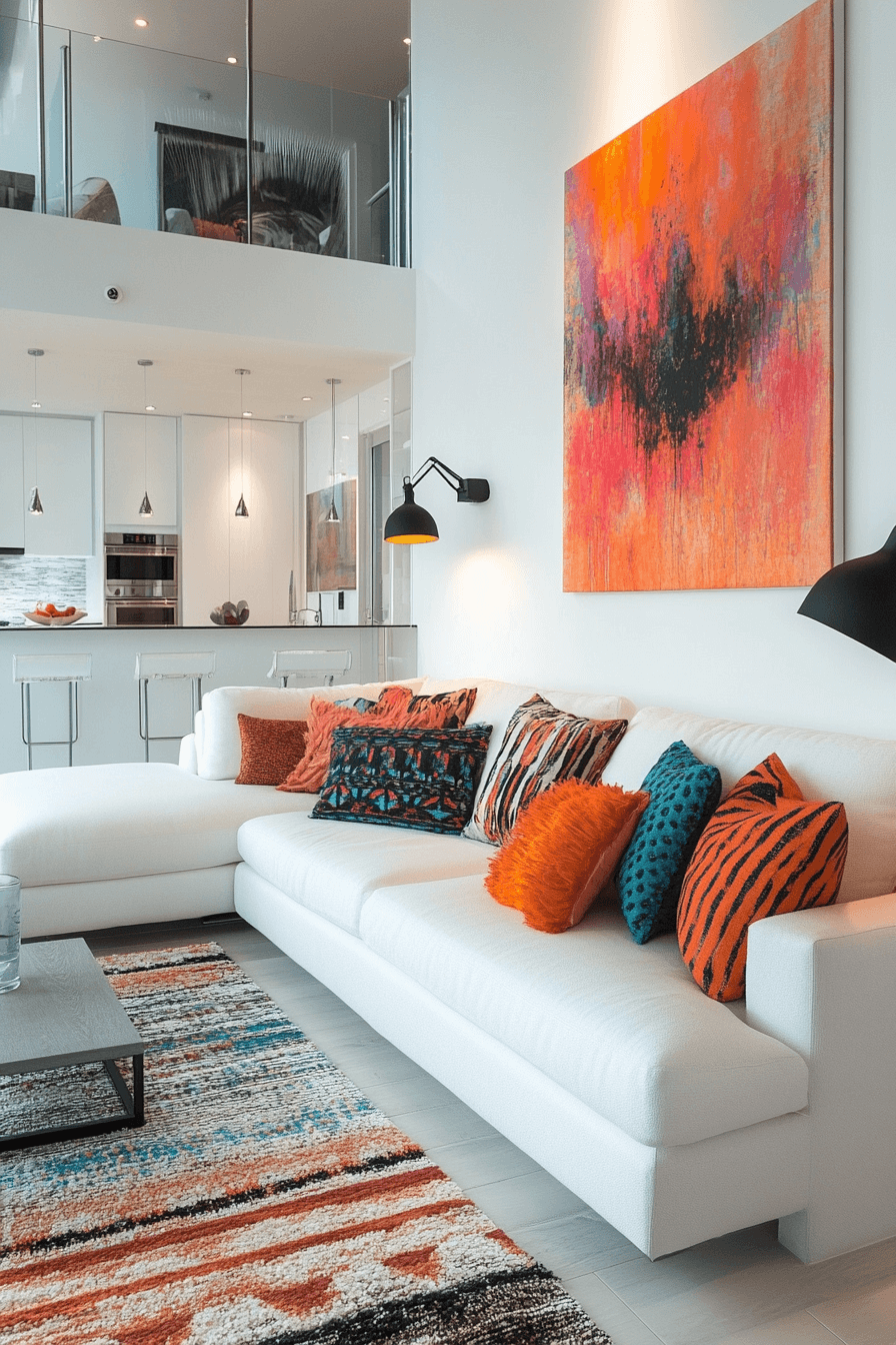 28+ White Couch Living Room Inspiration for a Fresh Yet Classic Vibe white couch living room