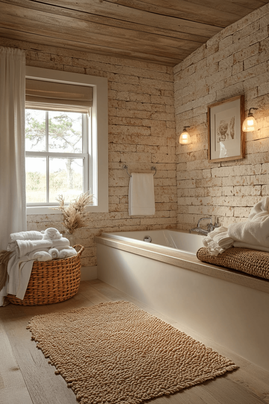 granny chic bathroom