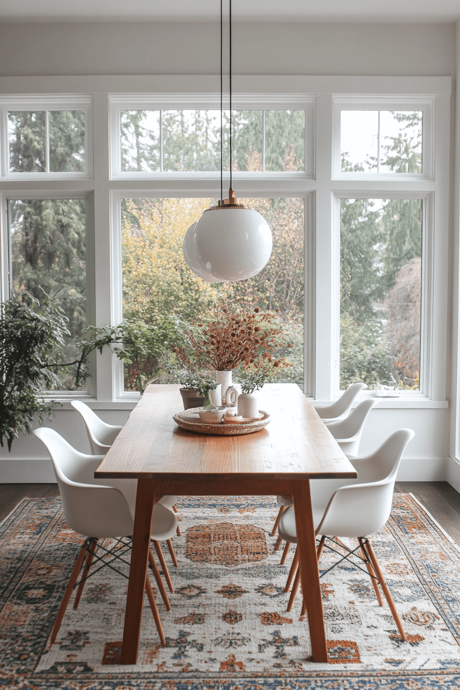 granny chic dining room