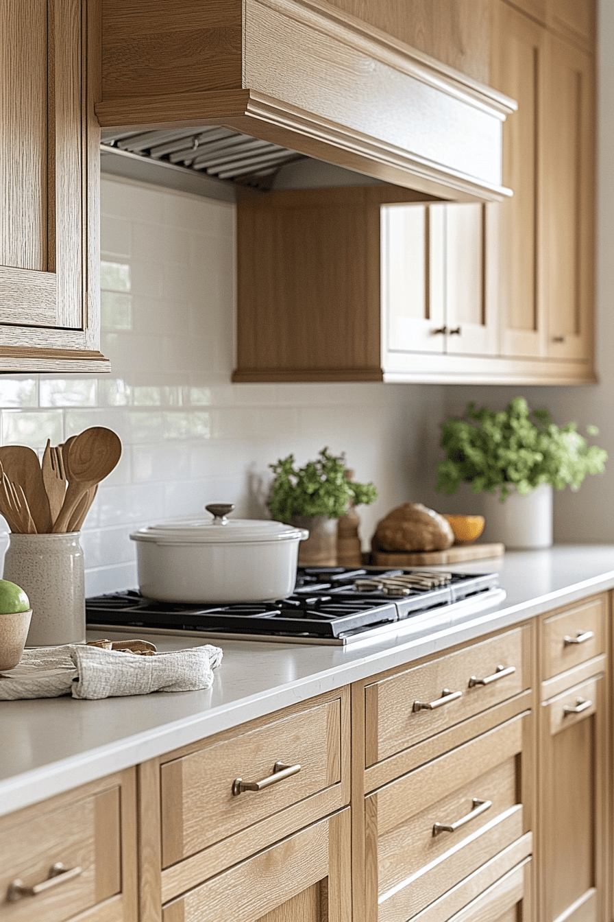 25+ Light Oak Kitchen Cabinets Inspiration for a Stylish Upgrade light oak kitchen cabinets