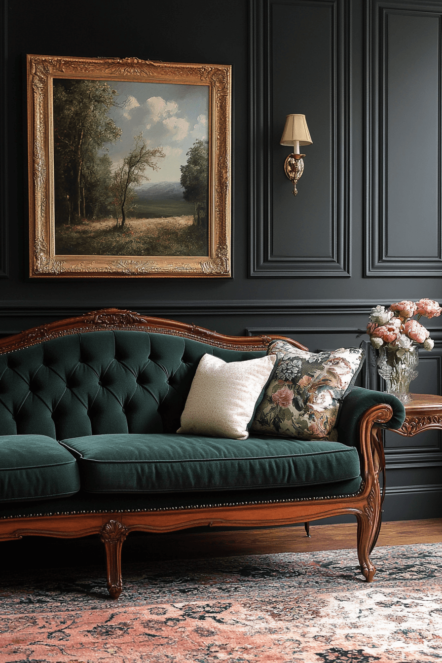 25+ Green Couch Living Room Ideas That Add Fresh Energy to Your Home green couch living room ideas