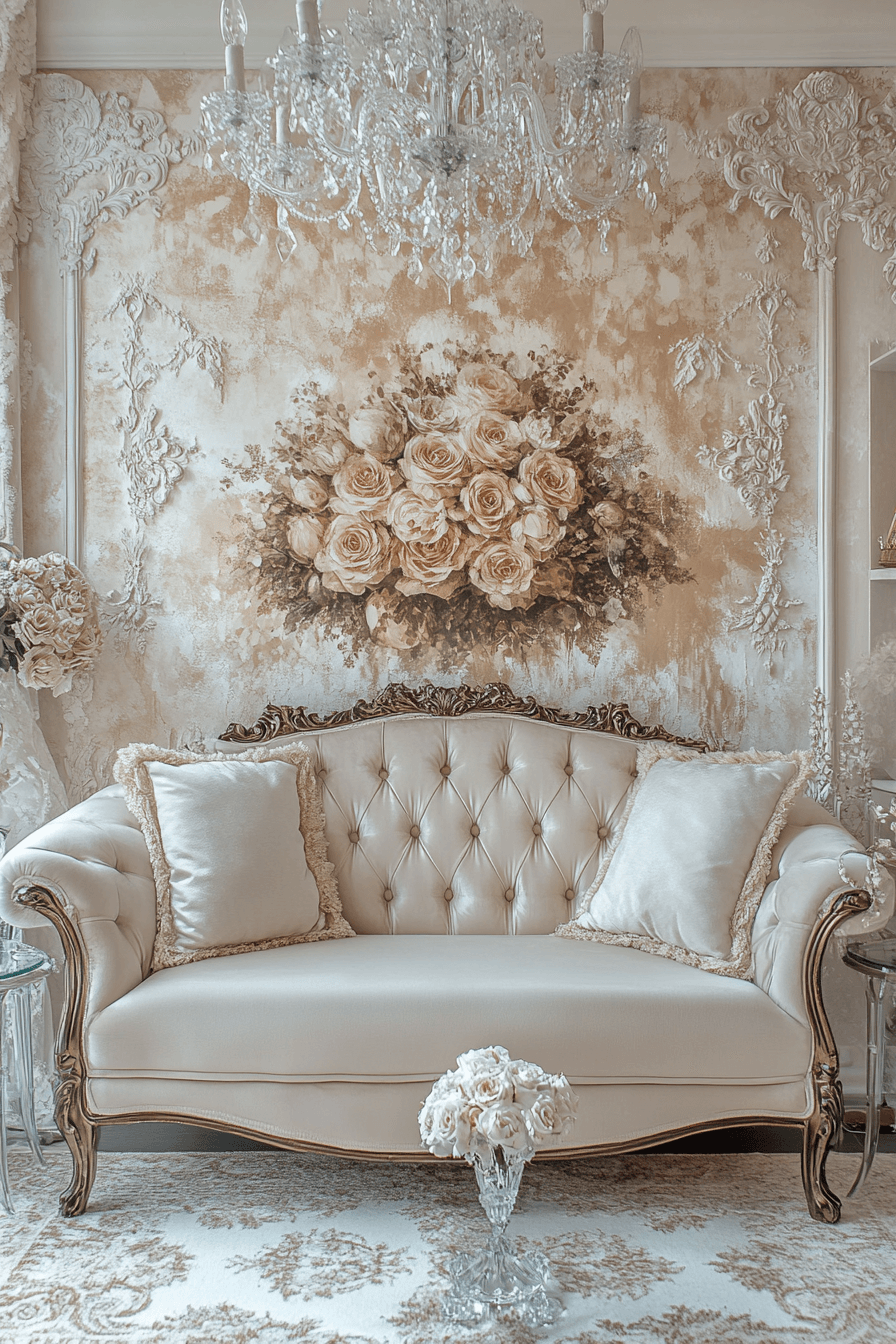 cream couch living room
