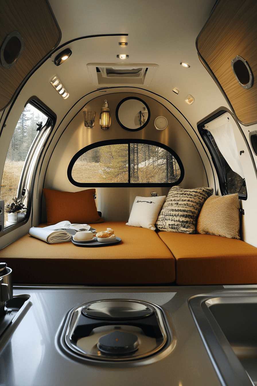 25+ Small Camper Interior Ideas That Elevate Everyday Camping Trips small camper interior ideas