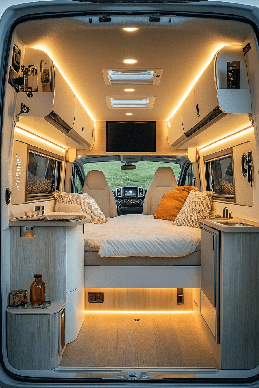 25+ Small Camper Interior Ideas That Elevate Everyday Camping Trips small camper interior ideas