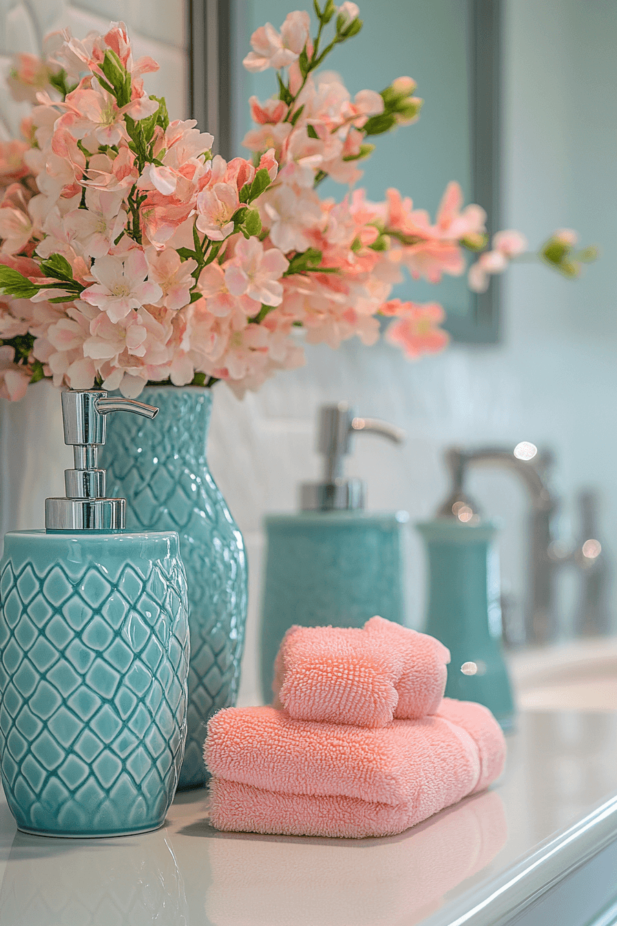 granny chic bathroom