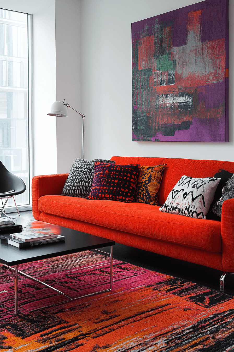 27+ Red Couch Living Room Ideas to Transform Small Spaces With Big Impact red couch living room