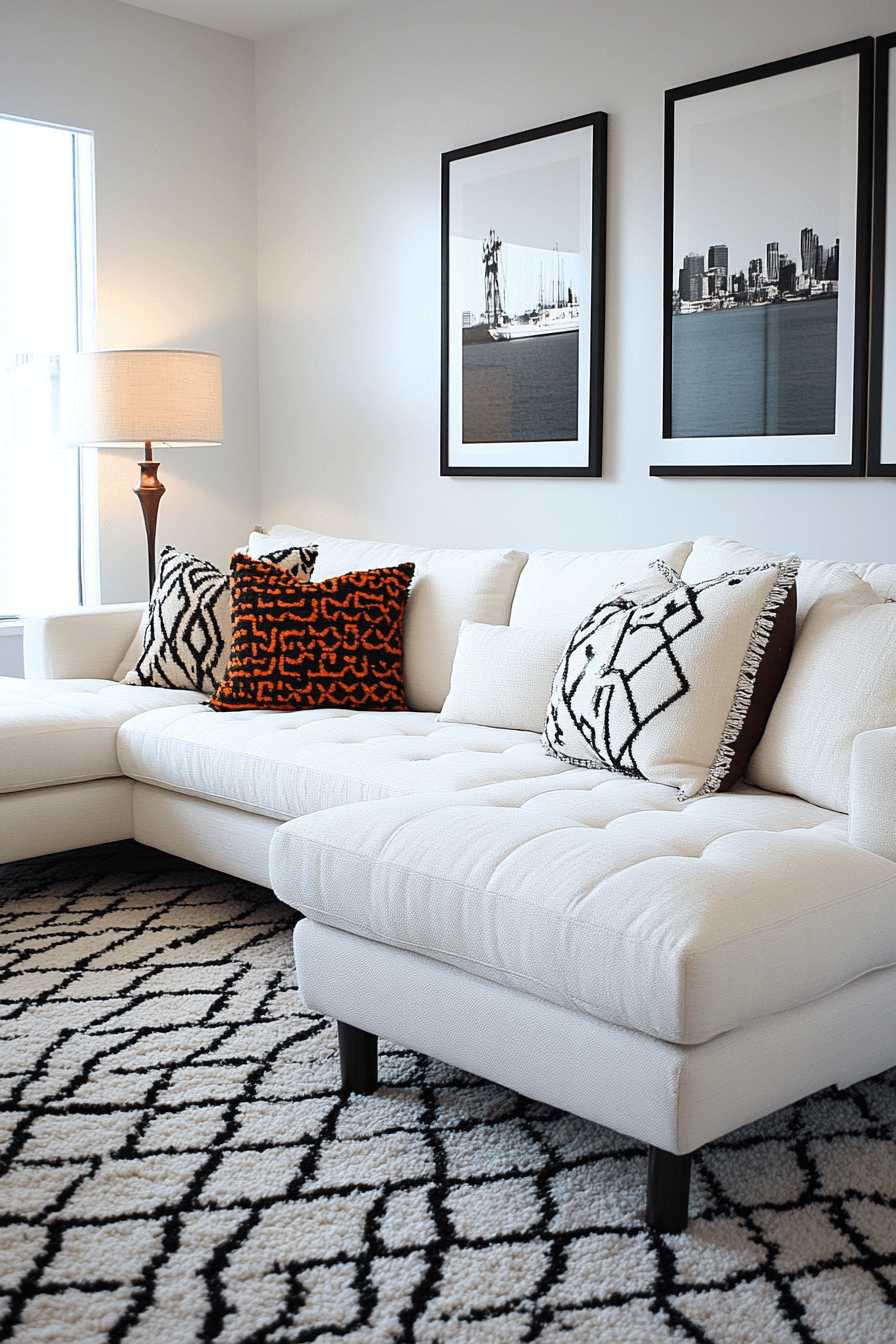 28+ White Couch Living Room Inspiration for a Fresh Yet Classic Vibe white couch living room