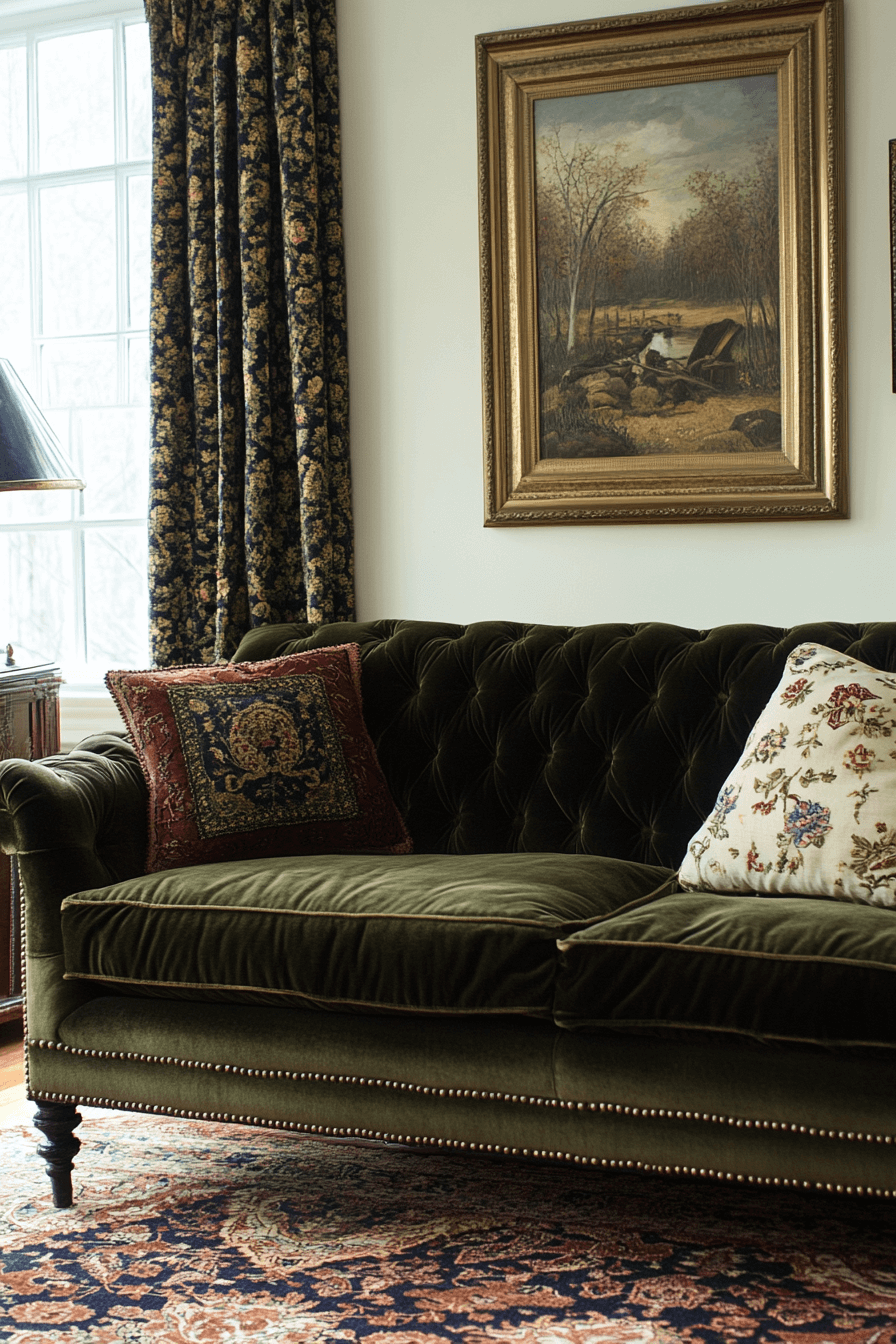 25+ Green Couch Living Room Ideas That Add Fresh Energy to Your Home green couch living room ideas