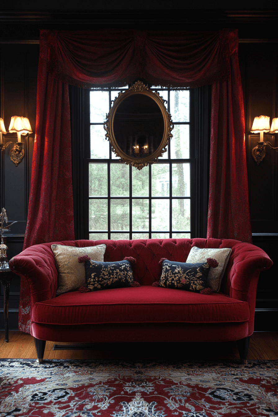 27+ Red Couch Living Room Ideas to Transform Small Spaces With Big Impact red couch living room