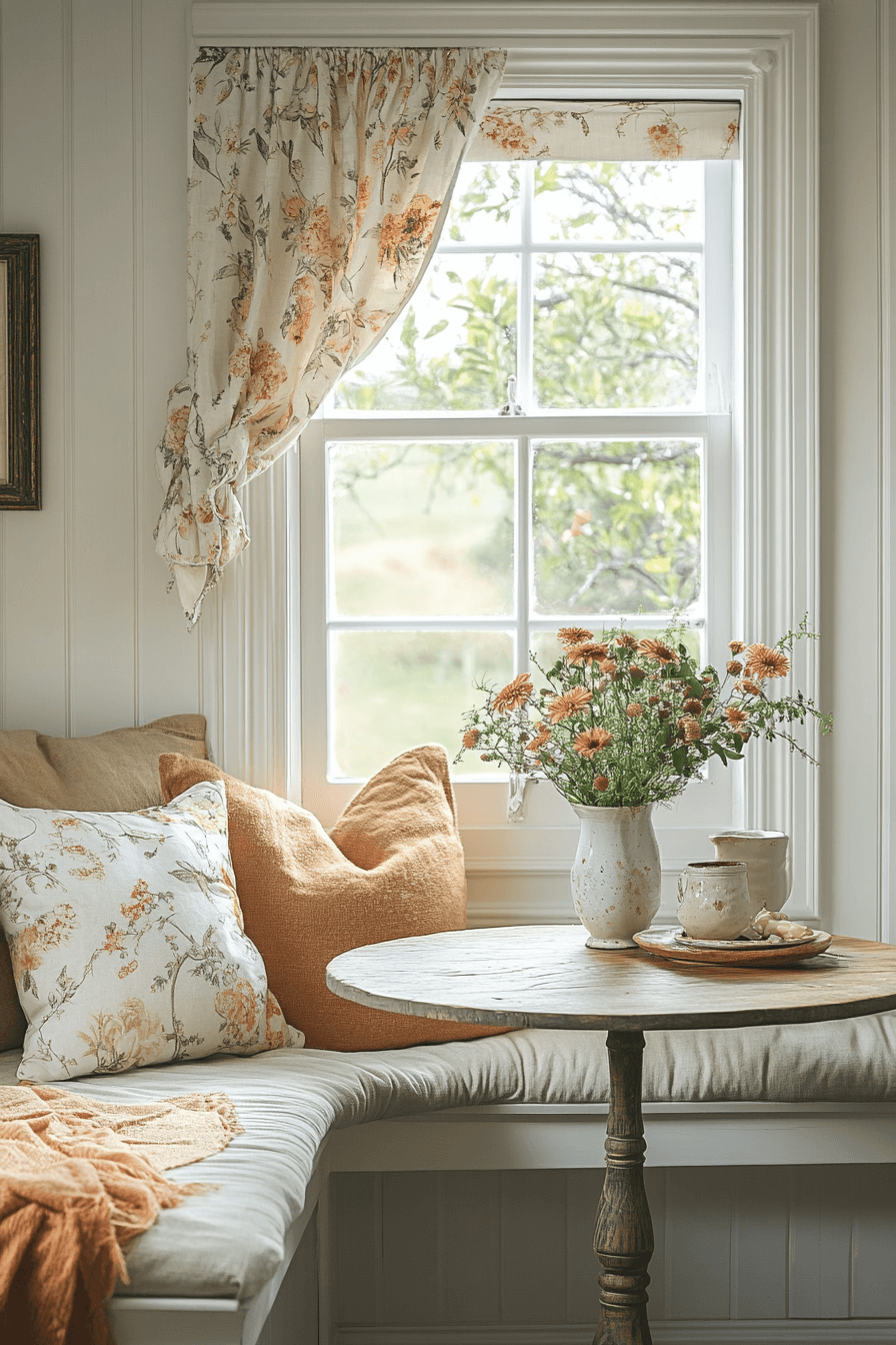 granny chic dining room