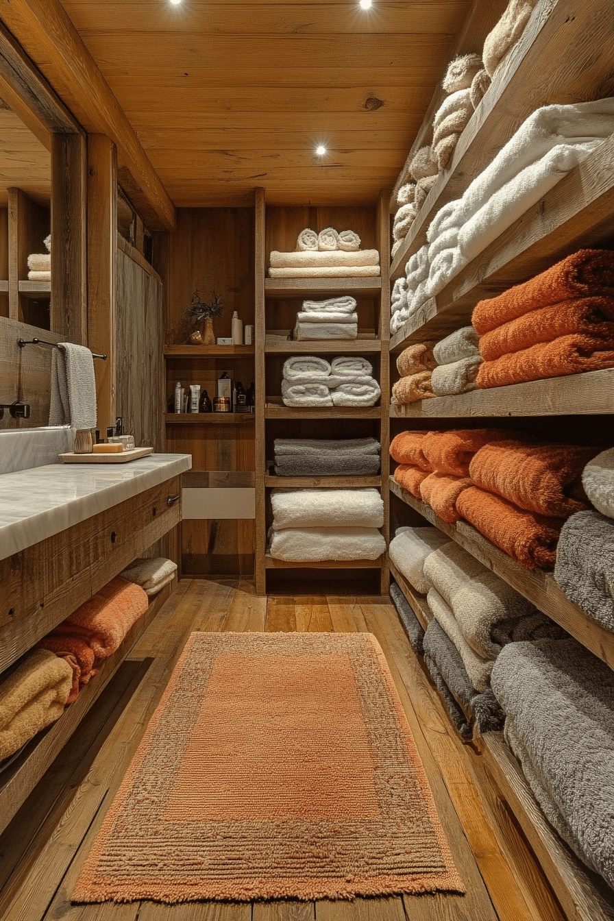 granny chic bathroom