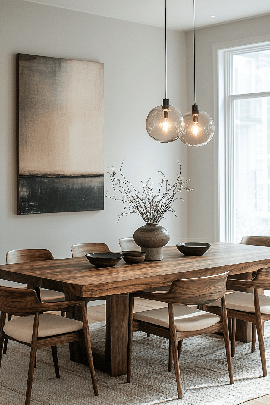 granny chic dining room