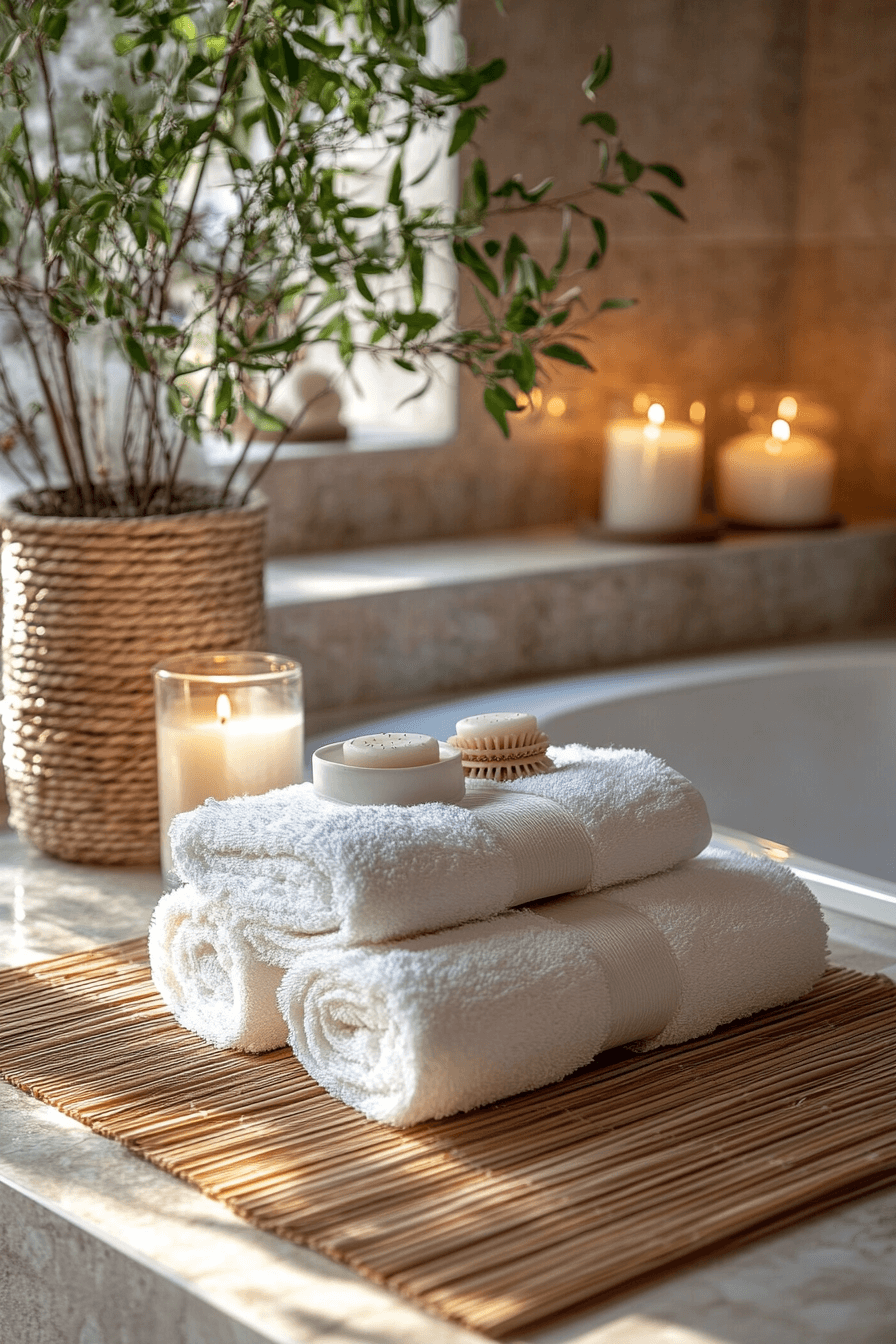 granny chic bathroom