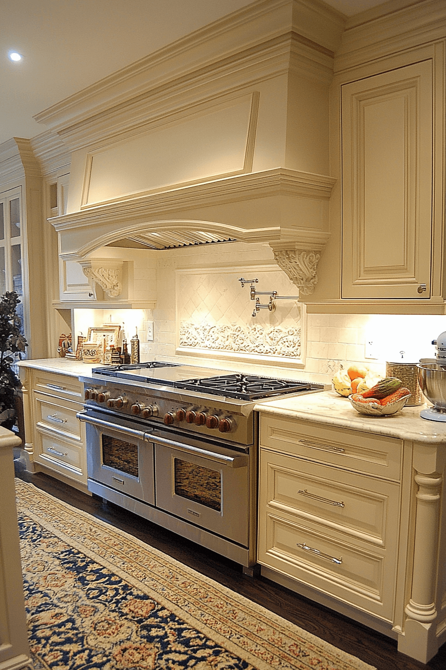 28+ Grandmacore Kitchen Designs for a Warm and Timeless Cooking Space grandmacore kitchen