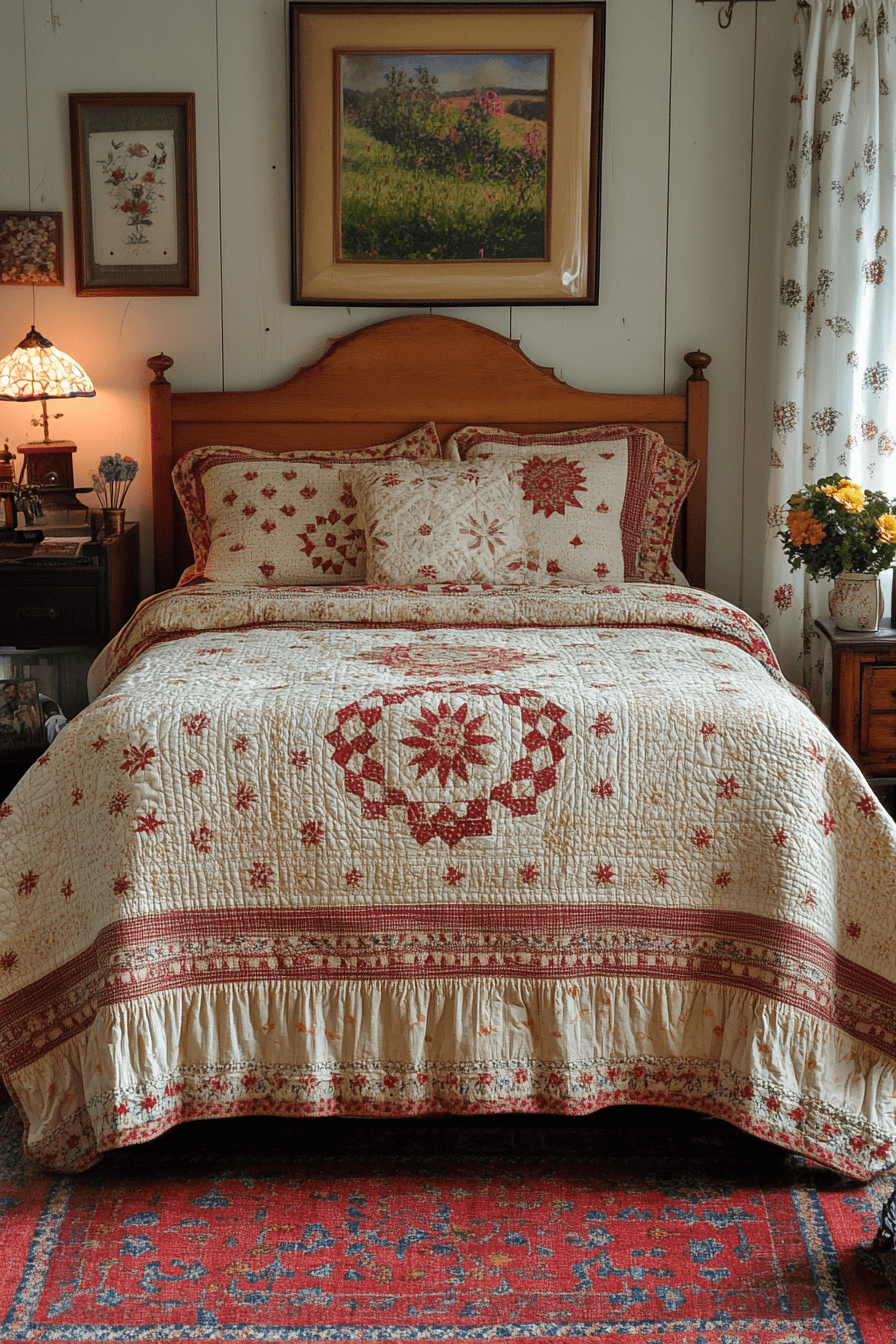 26+ Grandmacore Bedroom Looks for a Fresh Yet Nostalgic Vibe grandmacore bedroom