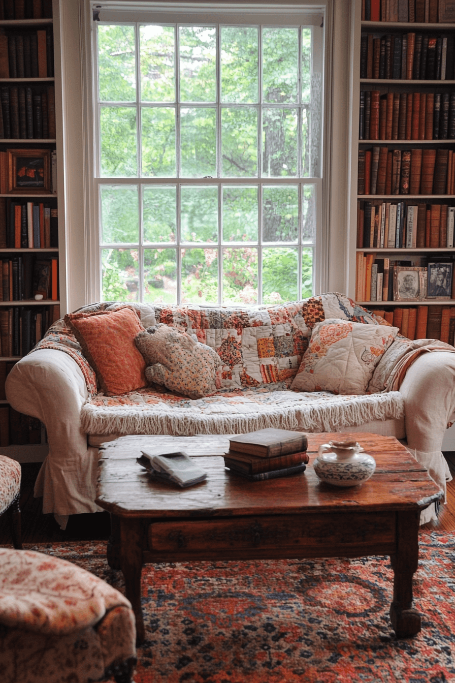 25+ Grandmacore Living Room Ideas That Add Charm and Comfort Instantly grandmacore living room